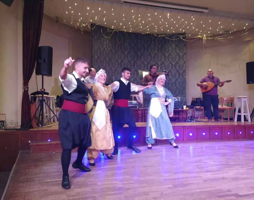 Kos: Tavern Dinner Experience with Greek Dancing and Wine - Live music and professional folk dancing