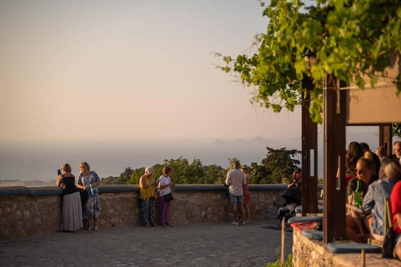 Kos: Zia Village Sunset Tour with Hotel Pickup - Neromylos Café and the Watermill