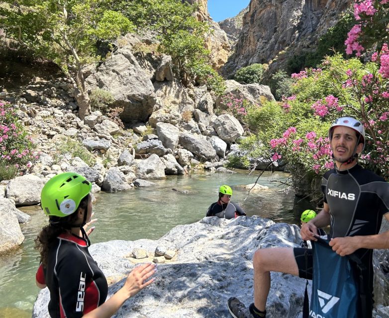 Kourtaliotiko Gorge River Trek with Lunch! Pick-up Avaliable - Two hours along the river through Kourtaliotiko Gorge