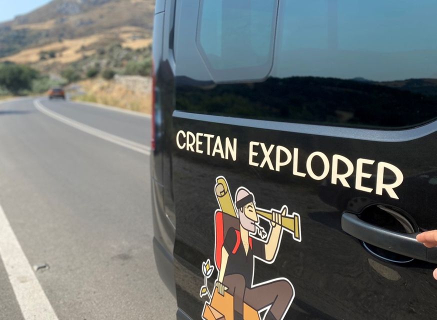 Kourtaliotiko Gorge River Trek with Lunch! Pick-up Avaliable - The exit at the old olive grove
