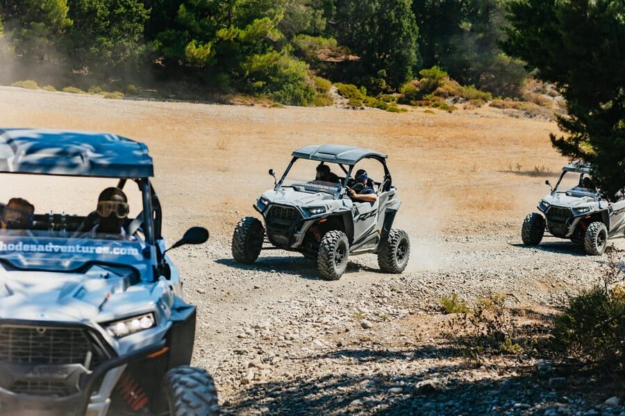 Kremasti: Rhodes 4x4 Buggy Off-Road Tour - Forest roads and high viewpoints