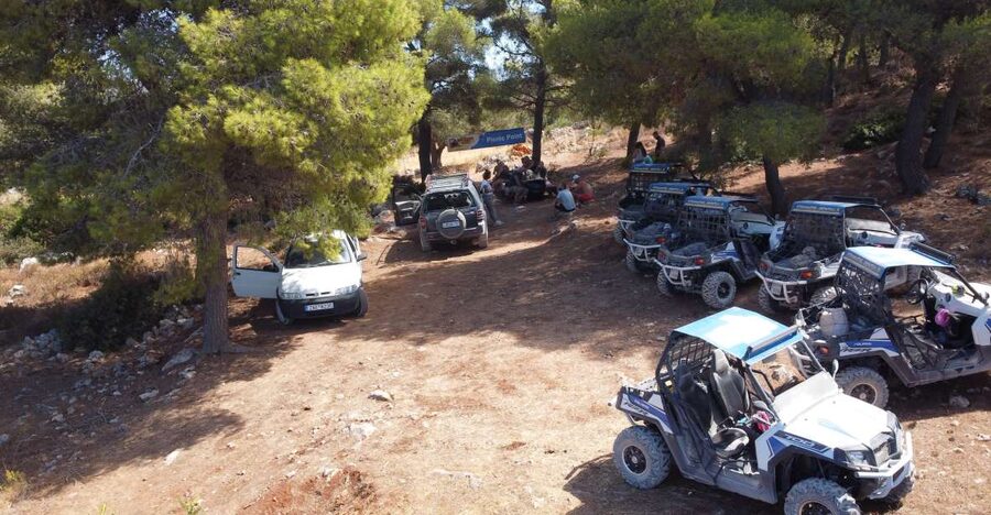 Laganas: Off-Road Buggy Adventure in Zakynthos with Lunch - Korakonisi: a rocky swim with plenty of time