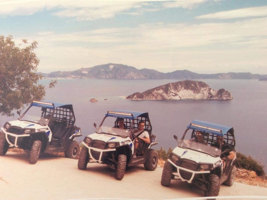 Laganas: Off-Road Buggy Adventure in Zakynthos with Lunch - Loucha lunch beneath the trees