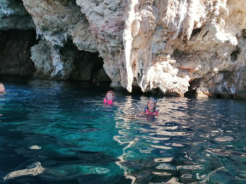Lefkada: Blue Cave Kayak Tour with a Taste of Greece - The Blue Cave in turquoise light