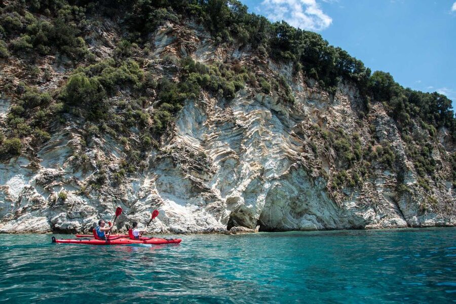 Lefkada: Full Day Sea Kayaking Tour - What the lunch and snacks are really worth
