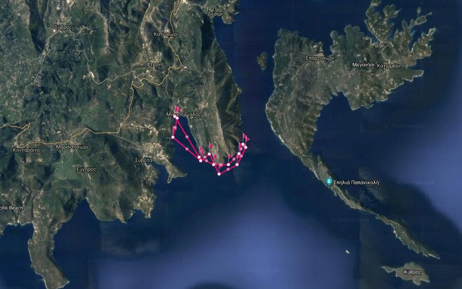 Lefkada: Hidden Blue Cave Kayak Trip with Lunch & Fruits - Entering the Blue Cave Through Its Secret Opening