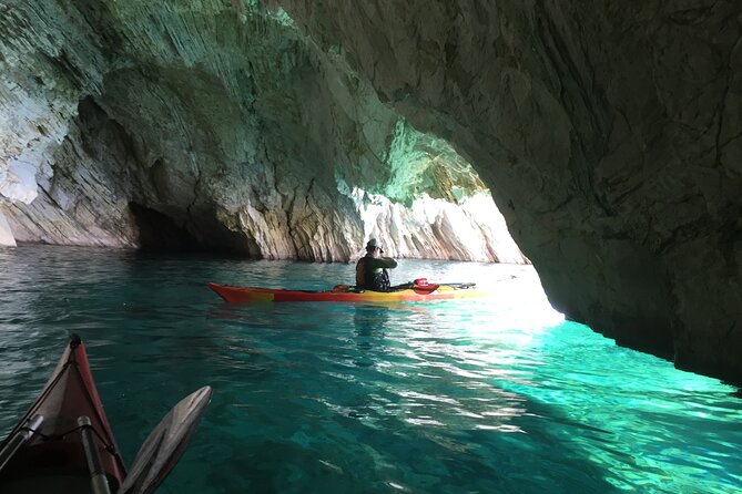 Lefkada Kayak : Explore Blue Cave with a Taste of Greece - The Mediterranean snack by the water
