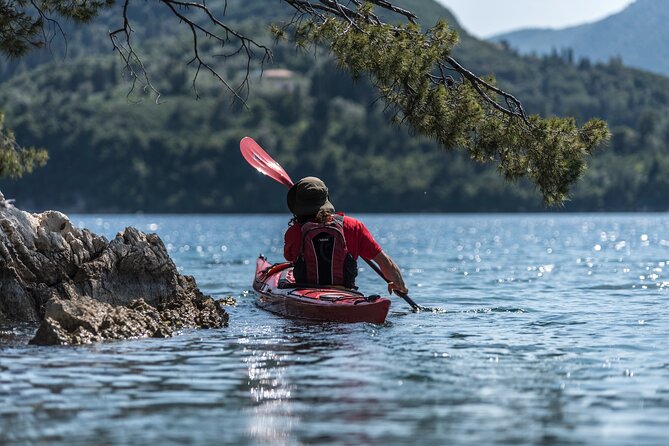 Lefkada Kayak : Explore Blue Cave with a Taste of Greece - Paddling along Rouda Bay