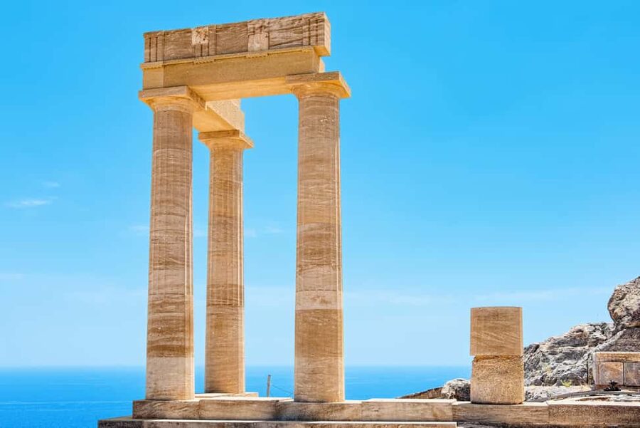 Lindos Acropolis: 3D Representation & Audio Self-Guided Tour - Arriving at the Acropolis of Lindos