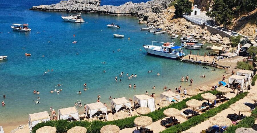 Lindos,Pefkos: All inclusive Swim & Snorkel Boat Cruise - Starting at Vlycha Beach, near Lindos