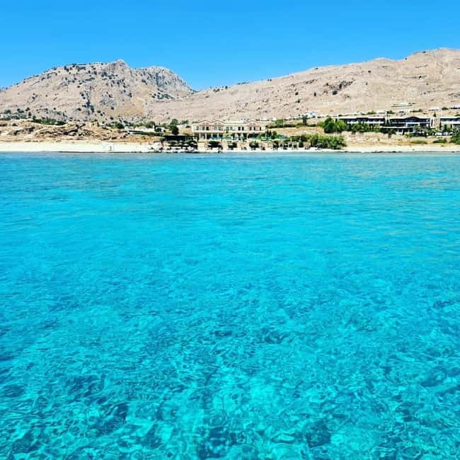 Lindos, Pefkos: Summer Breeze All Inclusive Sunset Cruise - Leaving from the middle of Vlycha Beach