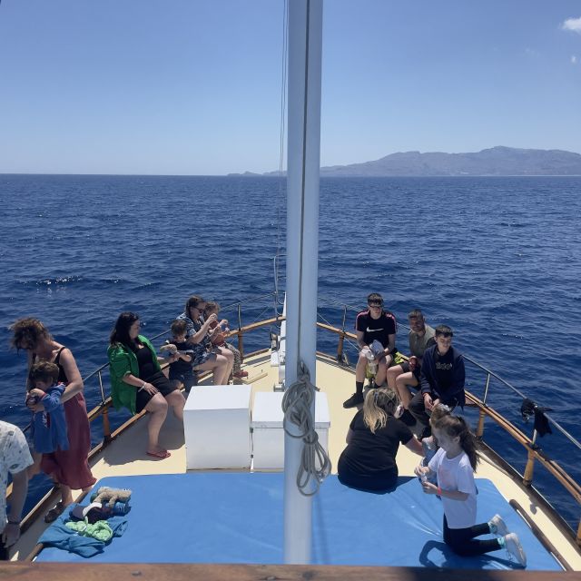 Lindos: Rhodes South-East Coast Cruise with Swim Stops - Guns of Navarone Bay and the first swim