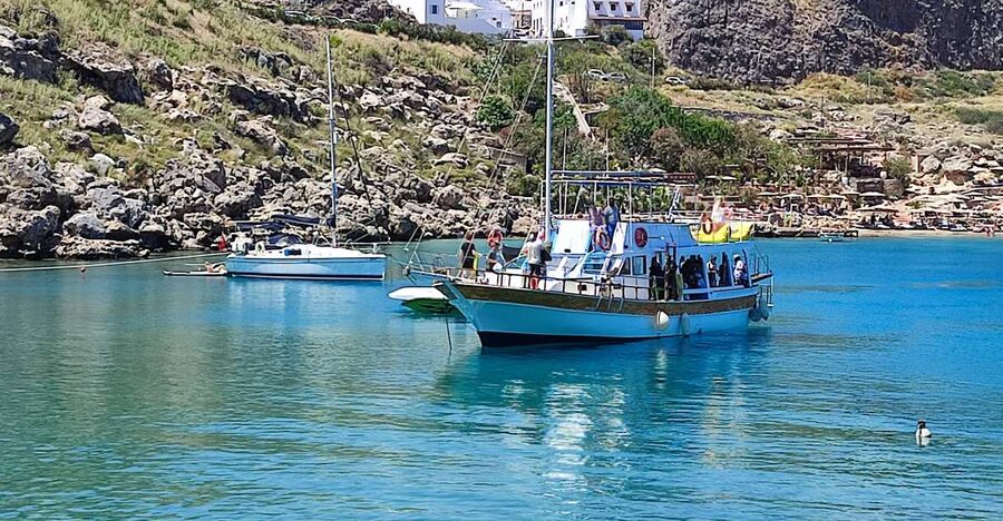Lindos: Rhodes South-East Coast Cruise with Swim Stops - Is $76 good value for six hours?