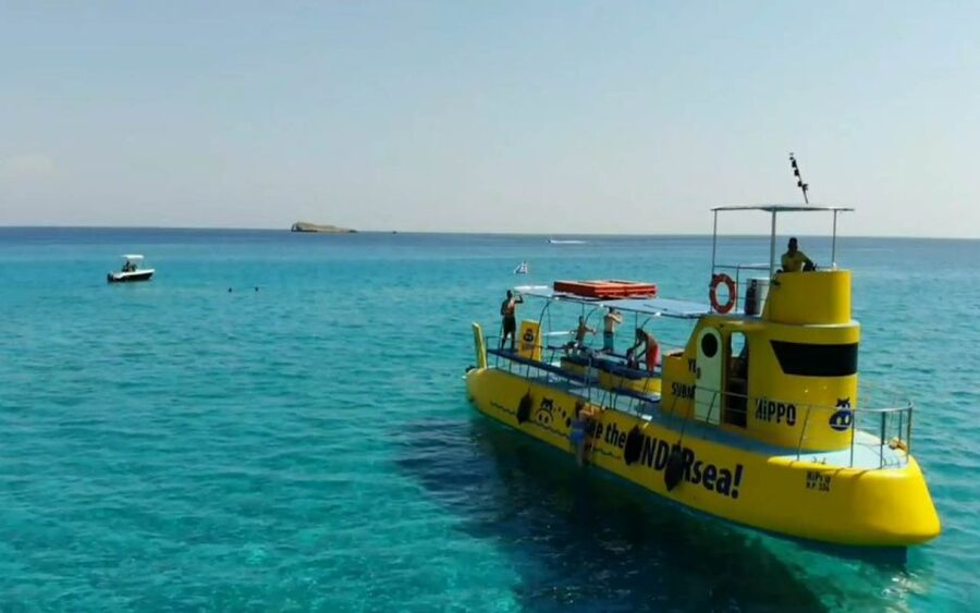 Lindos: Submarine Cruise with Swimming Stop at Navarone Bay - What the $32.75 price really covers