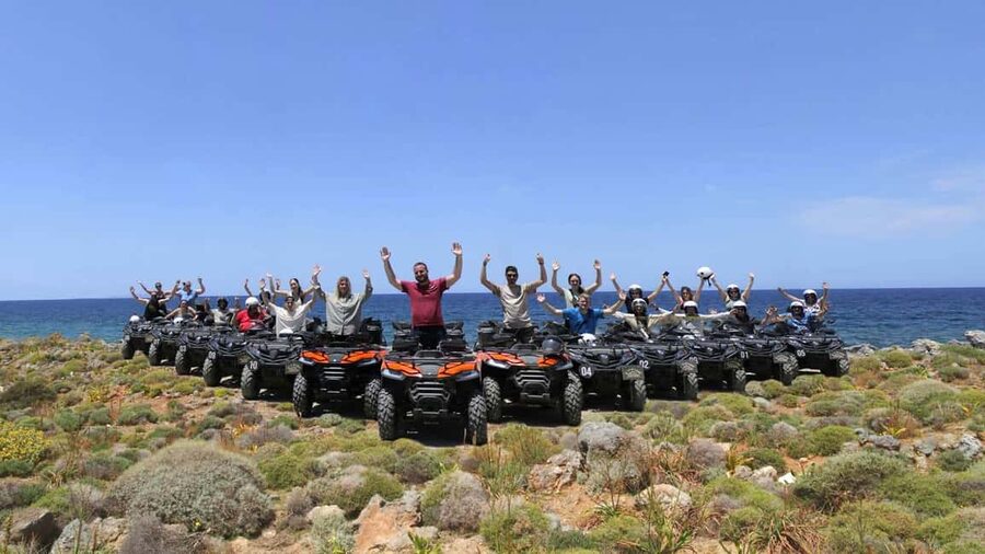 Malia: Off-Road Quad Safari Tour with Lunch and Transfers - From Malia to the olive groves