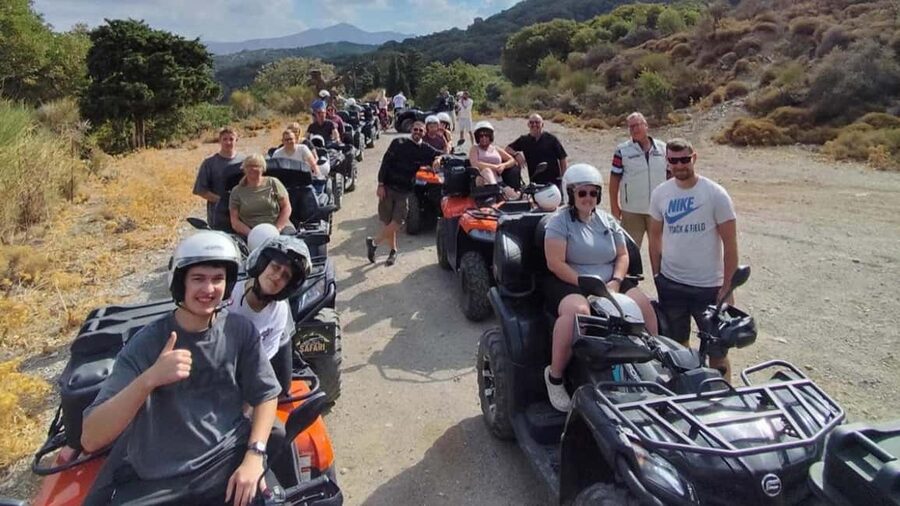 Malia: Off-Road Quad Safari Tour with Lunch and Transfers - Neapolis and the shift toward the coast