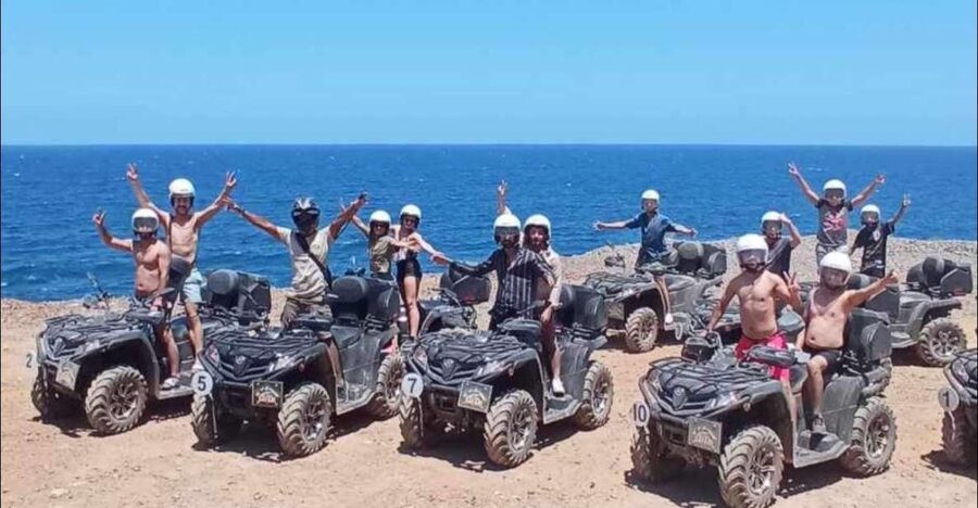 Malia: Off-Road Quad Safari Tour with Lunch and Transfers - The final sandy coastal ride