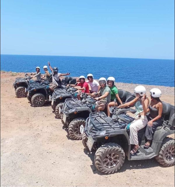 Malia: Off-Road Quad Safari Tour with Lunch and Transfers - What the $89 price really covers