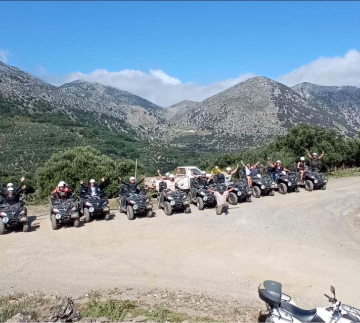Malia: Off-Road Quad Safari Tour with Lunch and Transfers - Driver rules and what to pack