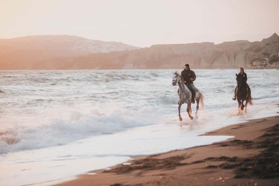Megalochori: Horseback Riding Tour for Experienced Riders - From Megalochori vineyards to the coast