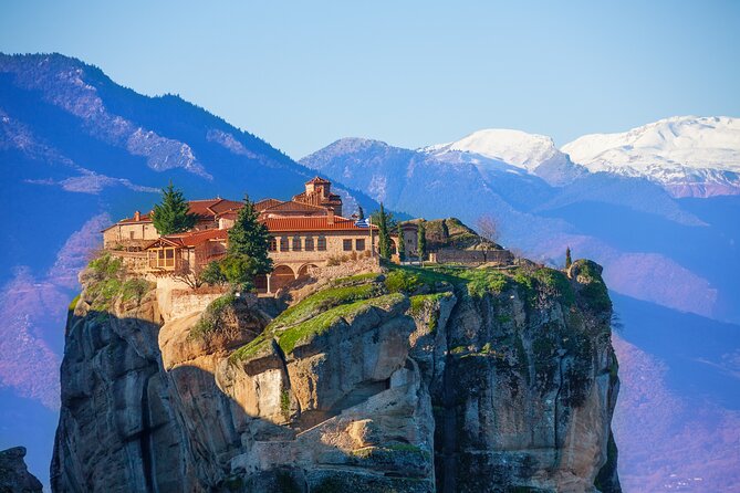 Meteora Day Trip with central Pick up & optional Lunch - Two monasteries, many stairs, and strict dress rules