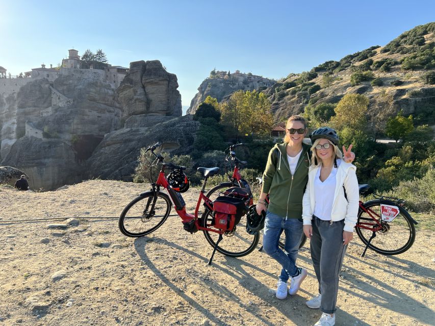 Meteora: E-Bike Epic Sunset Tour With Local Guide & Drink - Who should book this Meteora ride?