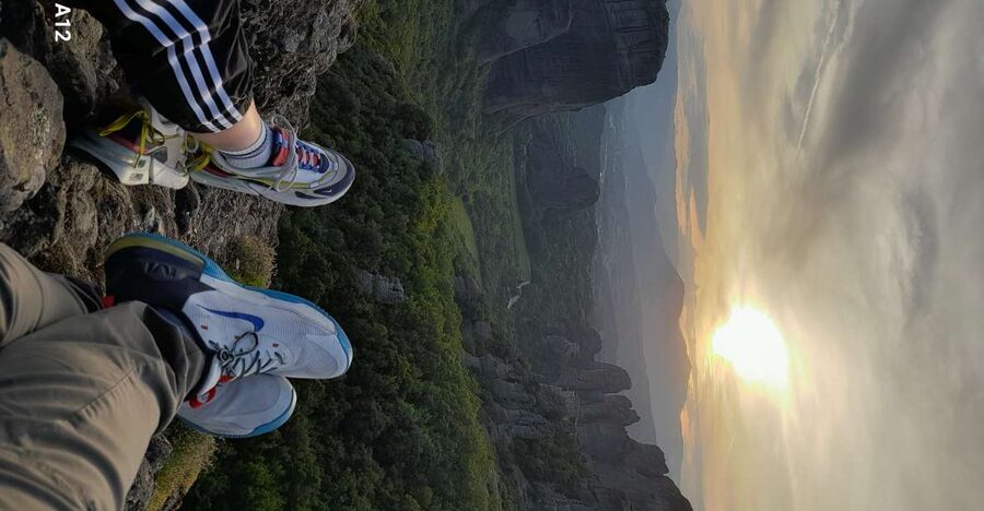 Meteora: E-Bike Epic Sunset Tour With Local Guide & Drink - Bandovas caves and the hermit monks