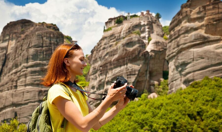 Meteora: Guided Sunset Tour with Monasteries & Caves Visit - The six monasteries from the road and viewpoints