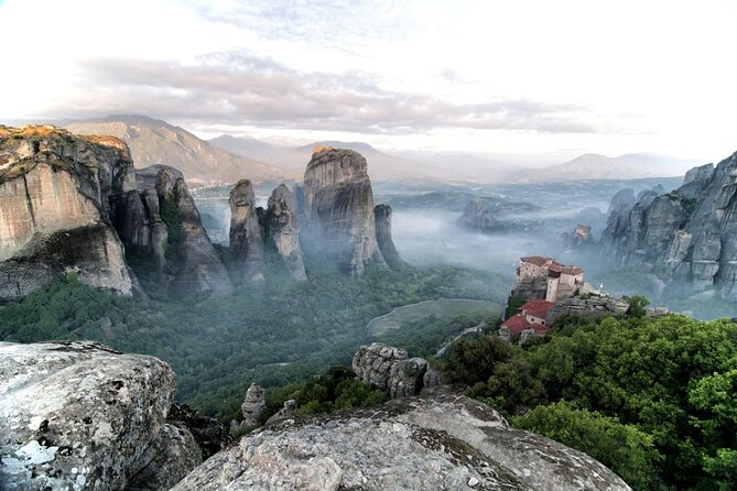 Meteora Monasteries & Caves DayTrip from Athens with Greek Lunch - Great Meteoron, the largest monastery