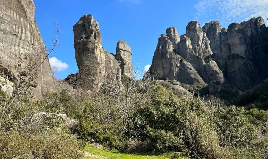 Meteora: Sunset Hike to Secret Caves - The thousand-year-old Bandovas hermitages