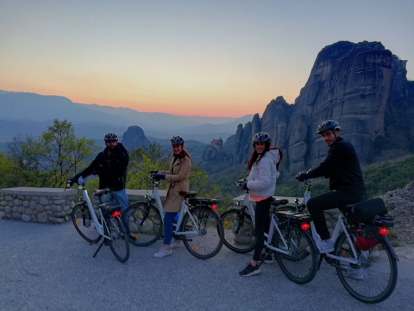 Meteora Sunset Tour on E-bikes - Who should book this Meteora e-bike tour?