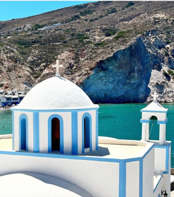 Milos Instagram Tour - Sarakiniko: Milos’s famous moonlike coast