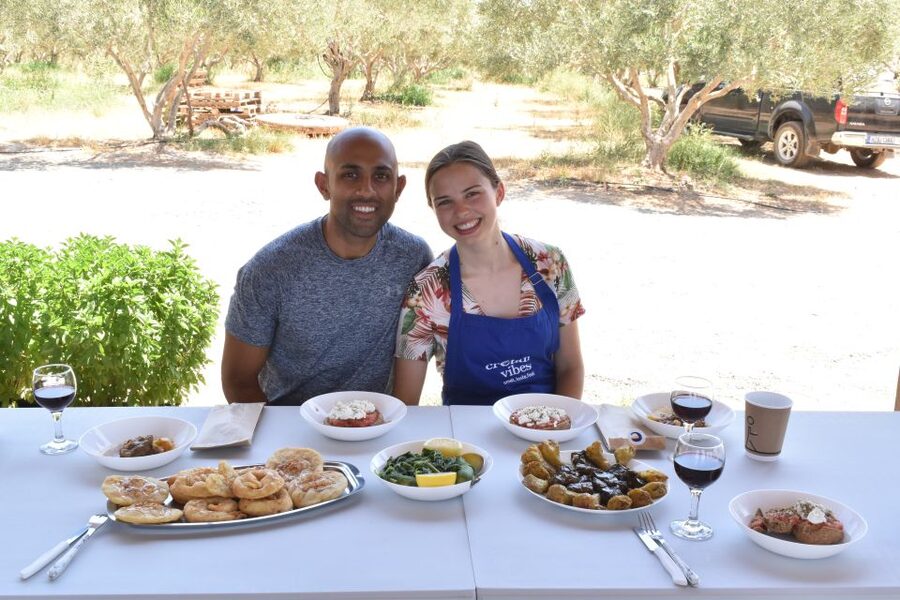 Moires: Cooking Class and Olive Oil Tasting at a Family Farm - Arriving at the Cretan Vibes farm near Moires