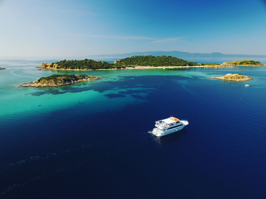 Mount Athos Glassbottom Cruise with Ammouliani Island visit - Ammouliani Island and the 100-minute break