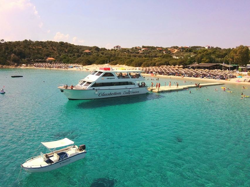 Mount Athos Glassbottom Cruise with Ammouliani Island visit - Ouranoupoli port and the 10:30 departure