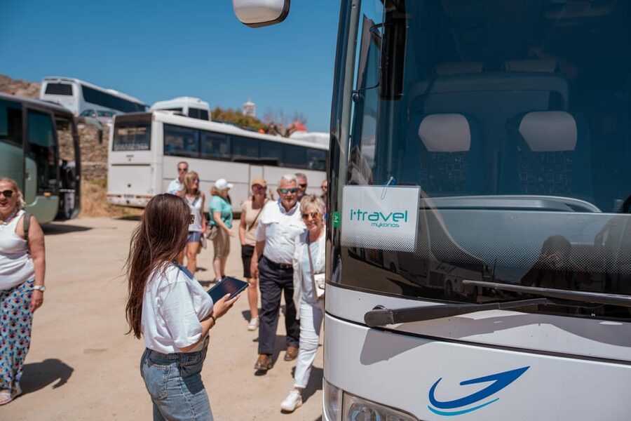 Mykonos: Beach Escape and Free Time in Mykonos Town - Key points at a glance