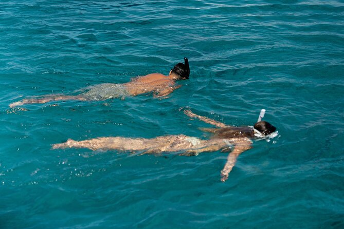 Mykonos: Brand-New Catamaran Cruise with Meal, Drinks & Transport - What the crew adds to the day