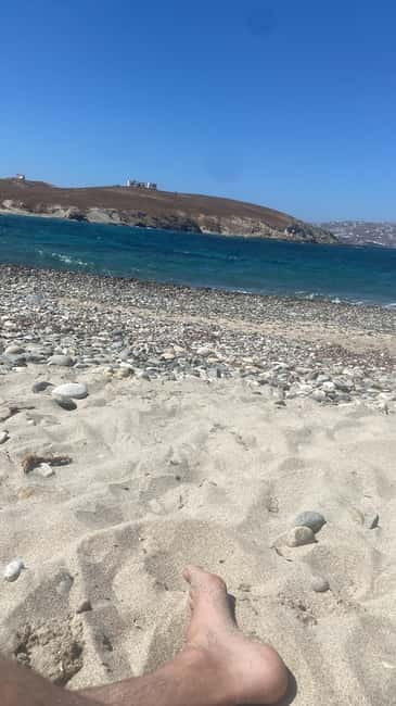 Mykonos: Private Island Tour with local guide -Jeep Renegade - Kalafati and Kalo Livadi for a possible swim
