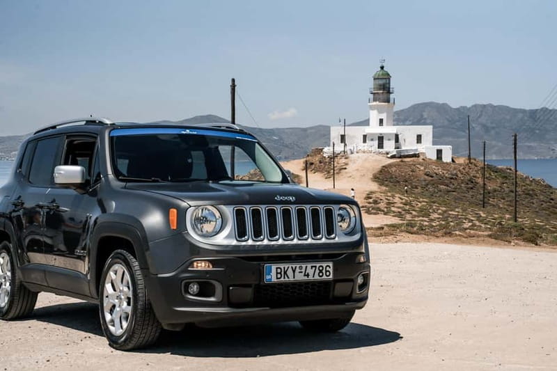 Mykonos: Private Island Tour with local guide -Jeep Renegade - Mykonos Town, from the Windmills to Paraportiani
