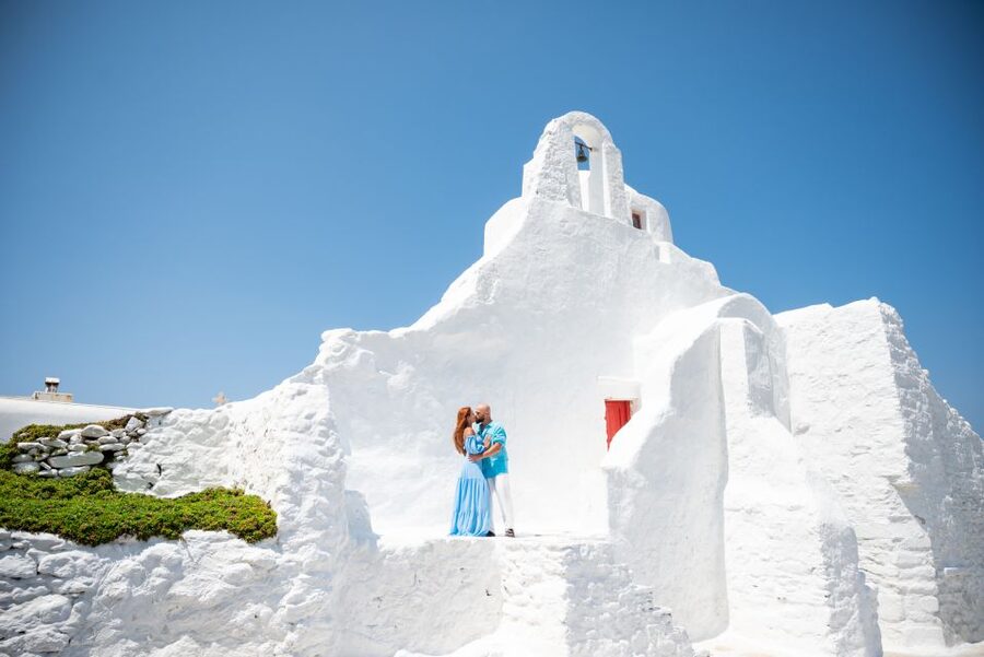 Mykonos Private Photoshoot - Little Venice, Windmills, and Sea Views