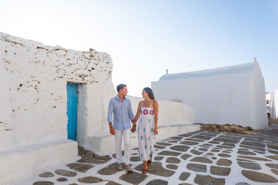 Mykonos Private Photoshoot - How the Private Format Changes the Experience