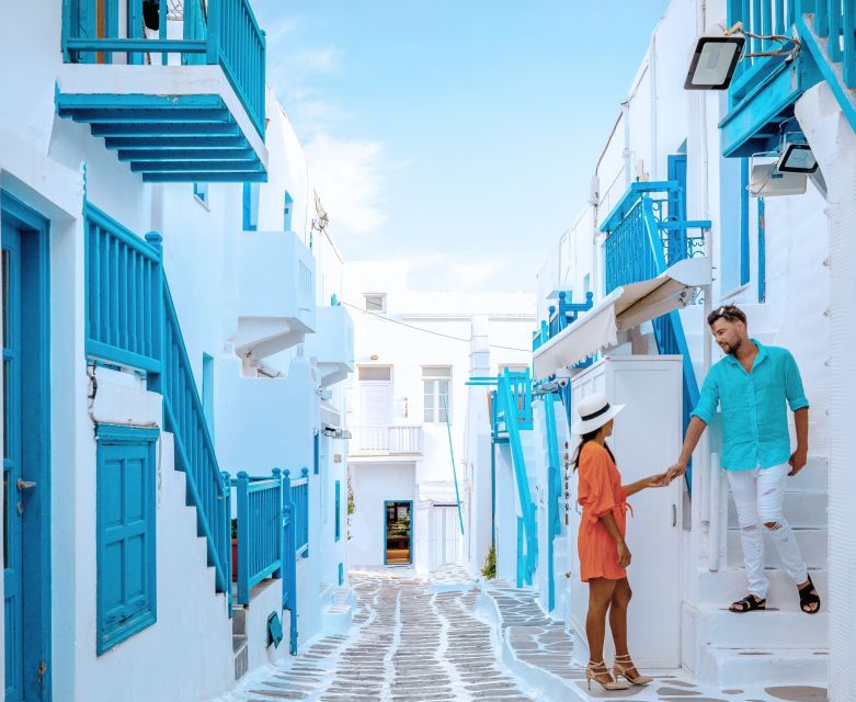Mykonos: Private Photoshoot at Alefkandra - What the 30 to 45 minutes include