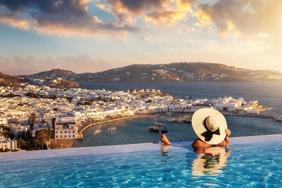 Mykonos: Private Tour Island With A Local - Agios Ioannis and the first sea views