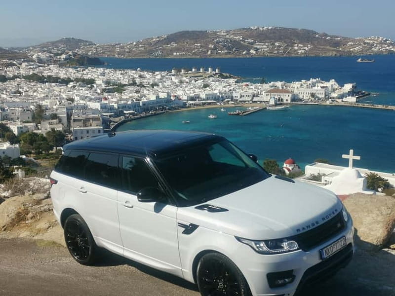 Mykonos: Private Tour with Range Rover - Key points at a glance