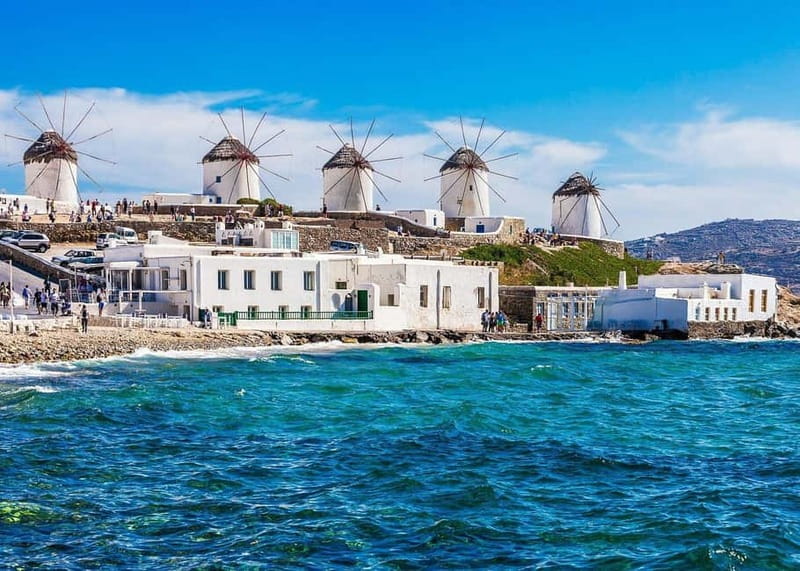 Mykonos: Private Tour with Range Rover - Windmills and the island’s best-known views