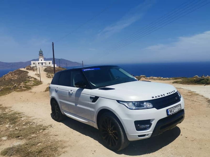 Mykonos: Private Tour with Range Rover - Starting with Mykonos Town, Little Venice, and Paraportiani