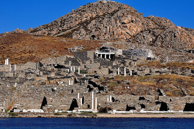 Mykonos Sail Cruise to Rhenia, Guided Tour of Delos, Lunch&Drinks - Delos: the serious reason to take this trip