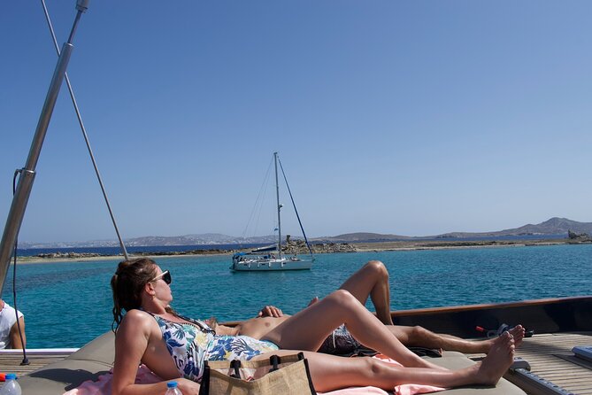 Mykonos Sail Cruise to Rhenia, Guided Tour of Delos, Lunch&Drinks - Who will enjoy it most?