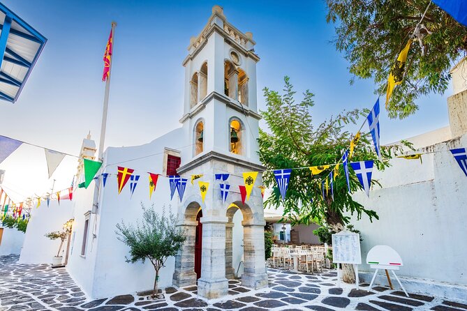 Mykonos Small Group Tour for Cruise Passengers — Port Pickup - Panagia Tourliani and the island’s religious past