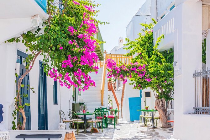 Mykonos Small Group Tour for Cruise Passengers — Port Pickup - Paraportiani Church and the waterfront lanes
